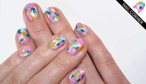 Pastel Mosaic Manicures