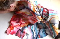 Watercolor-Inspired Scarves Image 3
