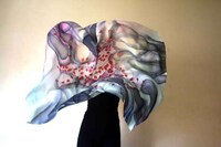Watercolor-Inspired Scarves Image 6