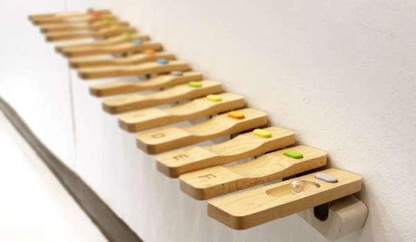 Wooden Marble-Based Melodies