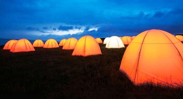 Singing Seaside Tents