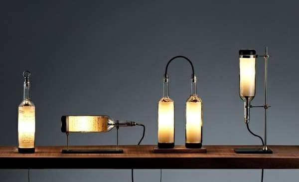 Upcycled Boozey Light Designs