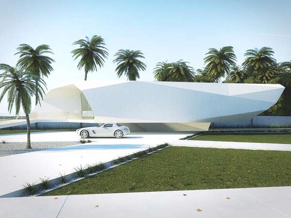 Architecturally Waved Houses