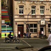 Rainbow Street Art Installations Image 4