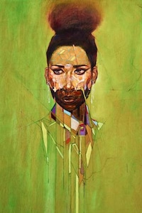 Topographic Map Portraits Image 3