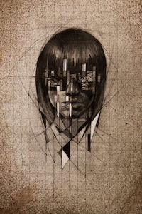 Topographic Map Portraits Image 6