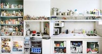 Cluttered Kitchen Captures Image 3