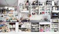 Cluttered Kitchen Captures Image 4