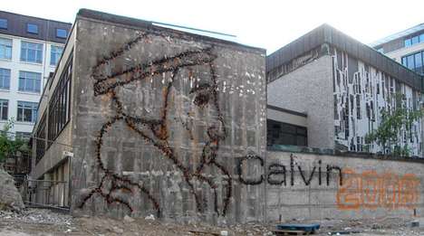 Large-Scale Paintball Murals