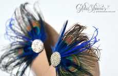 Jeweled Peacock Accessories