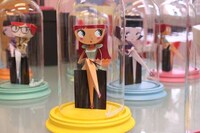 Encased Paper Doll Displays Image 4