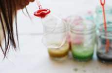DIY Bubble Art Paintings