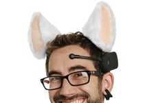 Robotic Feline Headwear