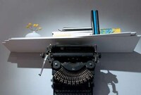 Vintage Typewriter Shelves Image 7