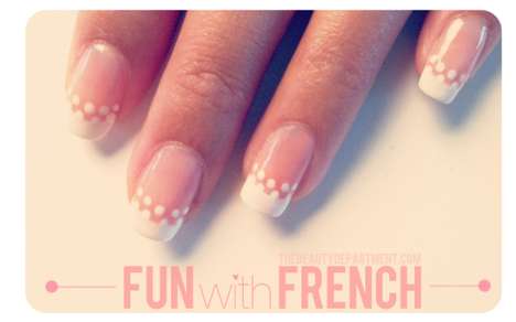 Playful French Manicures