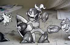 Game Fanatic Paper Figurines