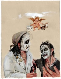 Rockstar Impersonation Paintings Image 4