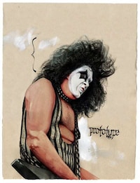 Rockstar Impersonation Paintings Image 6