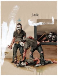 Rockstar Impersonation Paintings Image 7