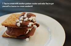 Ice Cream S'more Desserts