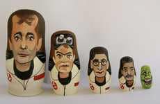 Sci-Fi Matryoshka Figurines