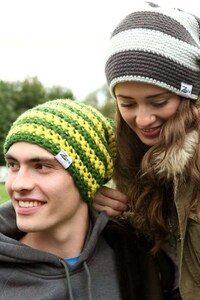Candy-Striped Knitted Toques Image 7