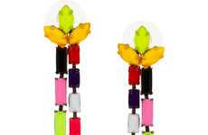 Chromatic Linked Earrings