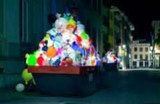 Scorching Trash Installations