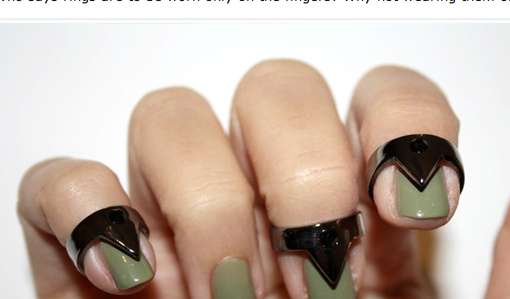 17 Dazzling Metallic Manicures