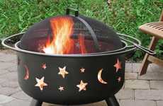 Planetary Patterned Bonfires