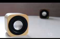 Compact Wooden Sound Devices