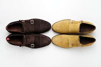 Belted Suede Loafers Image 2