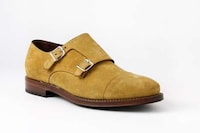 Belted Suede Loafers Image 5