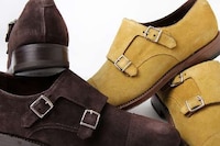 Belted Suede Loafers Image 6