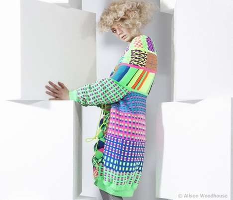 Oversized Psychedelic Knitwear