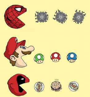 Arcade-Inspired Character Art