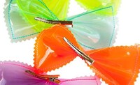 Fluorescent Hair Bows Image 2