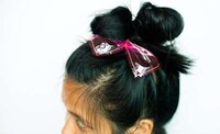 Fluorescent Hair Bows Image 3