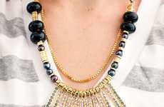 Spiky Bejeweled Necklaces