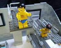 Blocked Olympic Swimmers Image 4