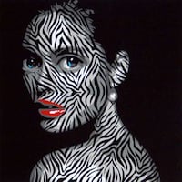 Zebra-Skinned Vixens Image 2