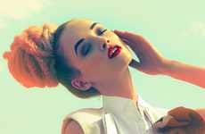 Flowered Coif Fashion