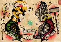 Superhero Americana Tattoo Designs Image 3