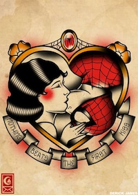 Superhero Americana Tattoo Designs Image 4