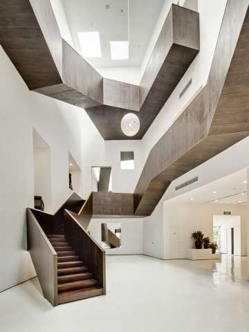 Angular Stairway Stores
