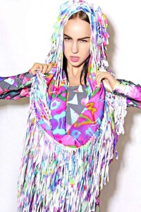 Neon Shredded Fashions Image 2