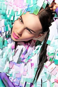 Neon Shredded Fashions Image 3