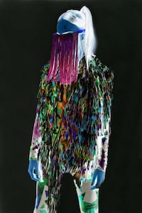 Neon Shredded Fashions Image 4