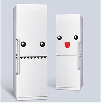 Refrigerator Face Decals