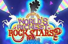 Rich Rock Star Infographics